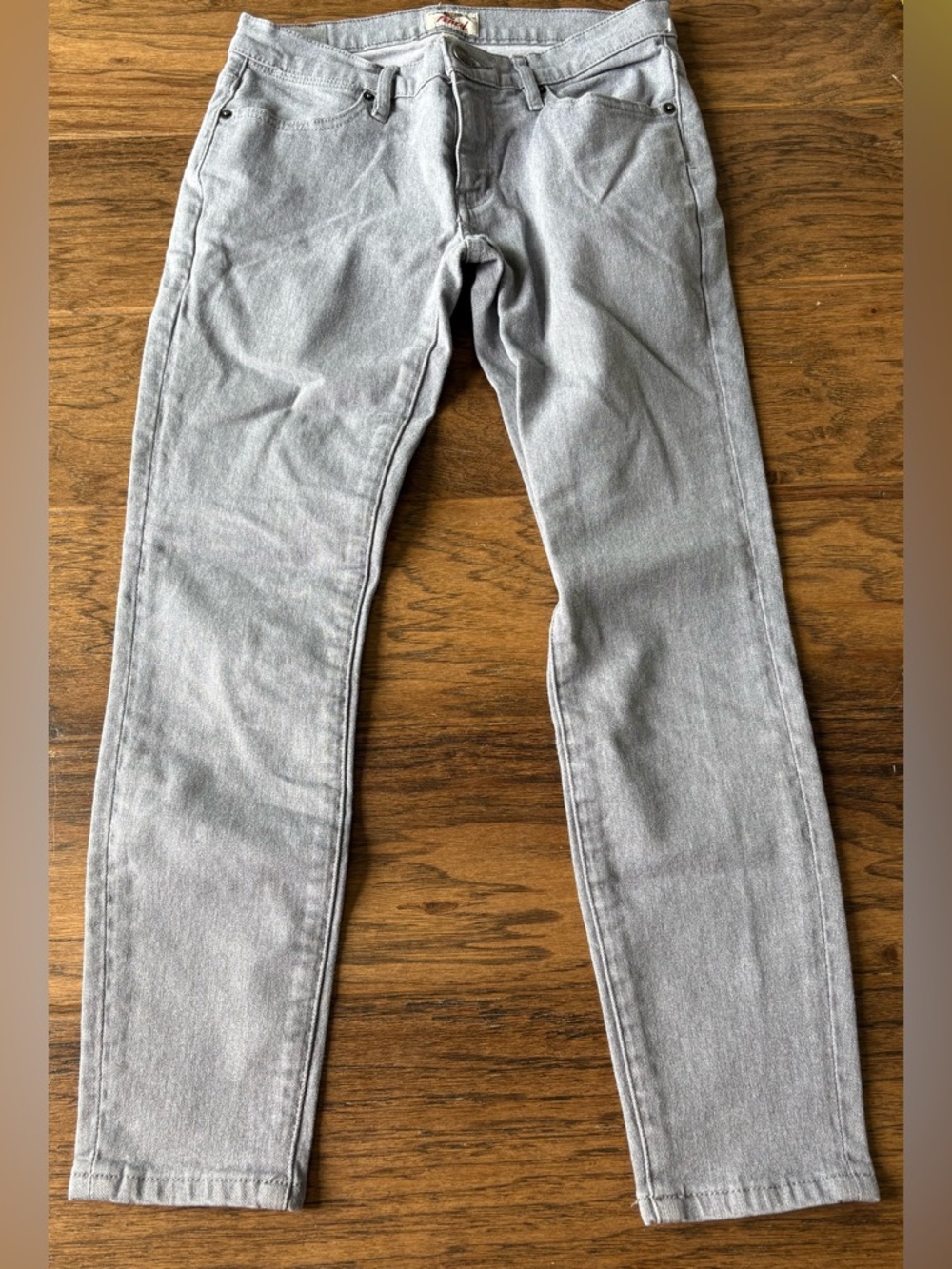 Fossil Men's Light Gray Slim Straight Jeans